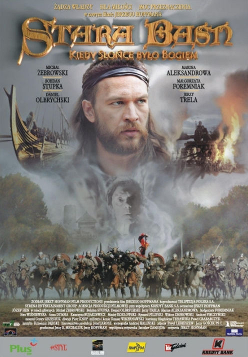 Polski plakat filmu 'Stara Baśń. Kiedy Słońce Było Bogiem'