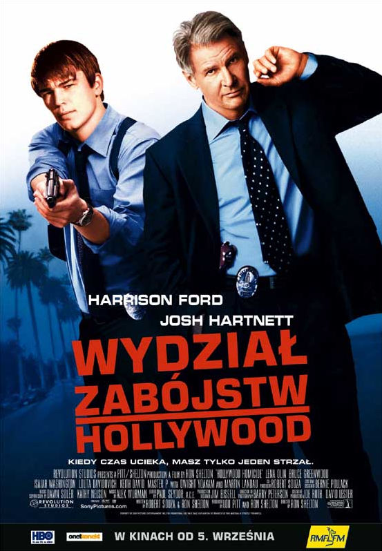 Polski plakat filmu 'Wydział Zabójstw, Hollywood'