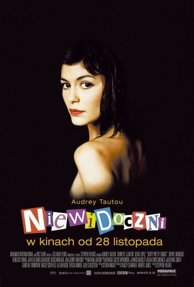 Polski plakat filmu 'Niewidoczni'