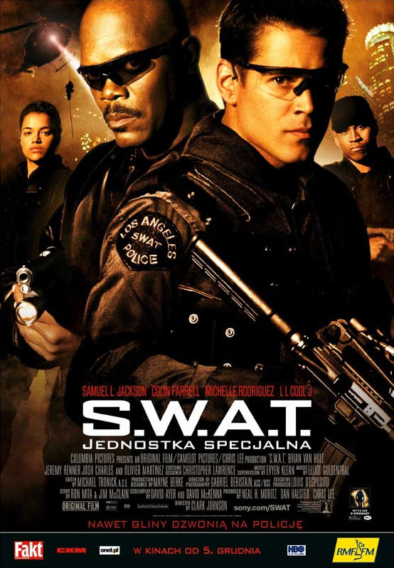 Polski plakat filmu 'S.W.A.T. Jednostka Specjalna'