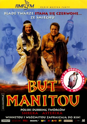 Przód ulotki filmu 'But Manitou'