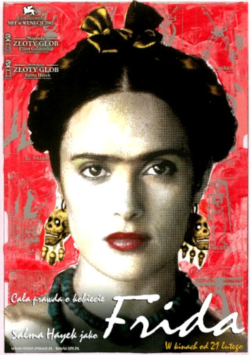 Przód ulotki filmu 'Frida'