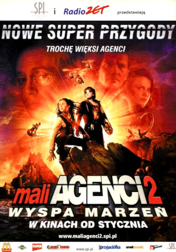 Przód ulotki filmu 'Mali Agenci 2: Wyspa Marzeń'