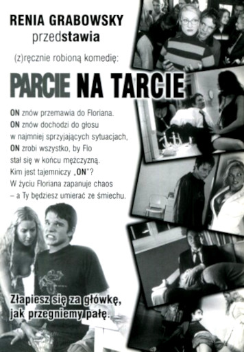 Tył ulotki filmu 'Parcie Na Tarcie'