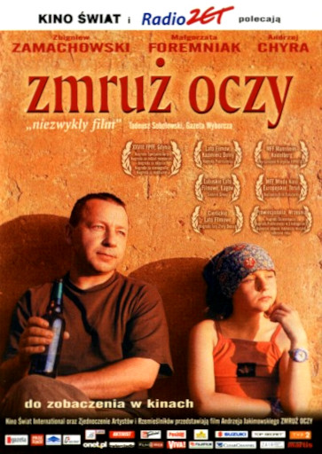 Przód ulotki filmu 'Zmruż Oczy'