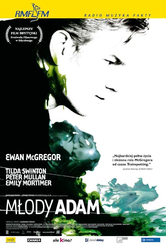 Polski plakat filmu 'Młody Adam'
