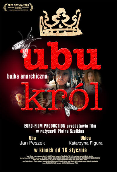 Polski plakat filmu 'Ubu Król'