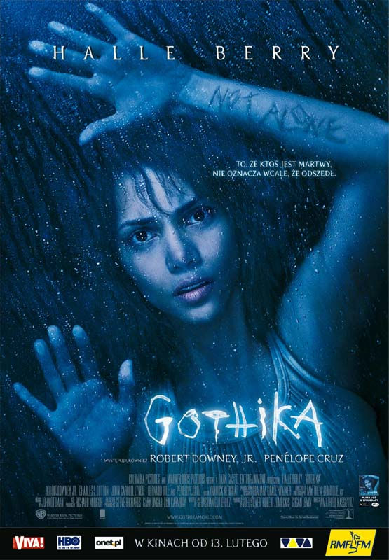 Polski plakat filmu 'Gothika'