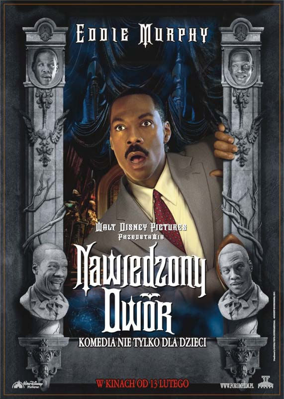 Polski plakat filmu 'Nawiedzony Dwór'