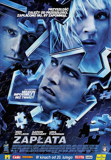 Polski plakat filmu 'Zapłata'