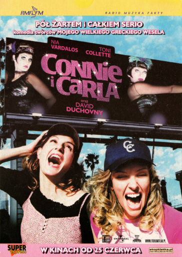 Przód ulotki filmu 'Connie i Carla'