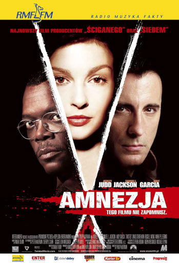 Polski plakat filmu 'Amnezja'