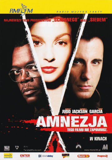 Przód ulotki filmu 'Amnezja'