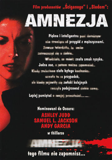 Tył ulotki filmu 'Amnezja'