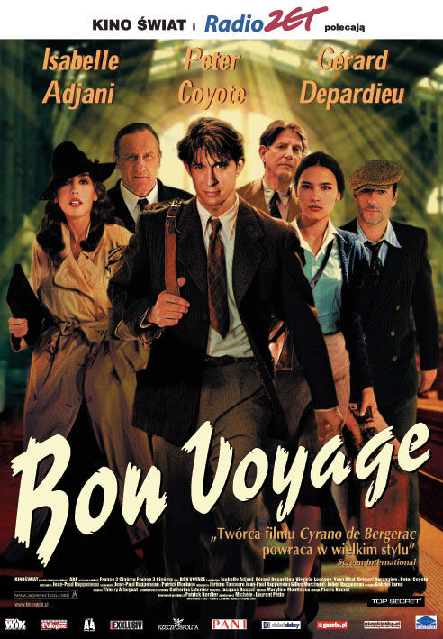 Polski plakat filmu 'Bon Voyage'