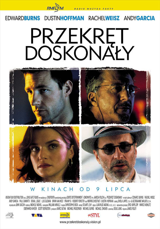 Polski plakat filmu 'Przekręt Doskonały'