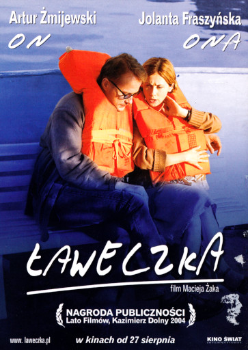 Przód ulotki filmu 'Ławeczka'