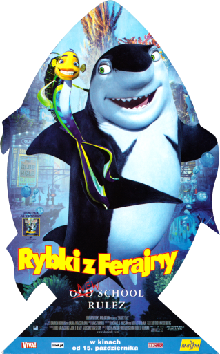 Przód ulotki filmu 'Rybki Z Ferajny'