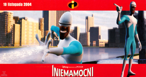 Przód ulotki filmu 'Iniemamocni'