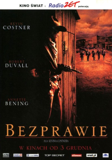 Przód ulotki filmu 'Bezprawie'