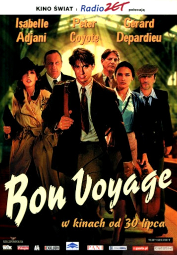 Przód ulotki filmu 'Bon Voyage'