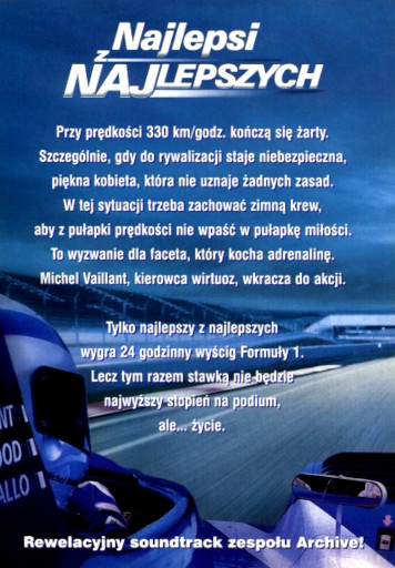Tył ulotki filmu 'Najlepsi Z Najlepszych'
