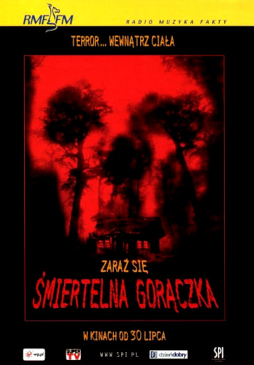 Przód ulotki filmu 'Śmiertelna Gorączka'