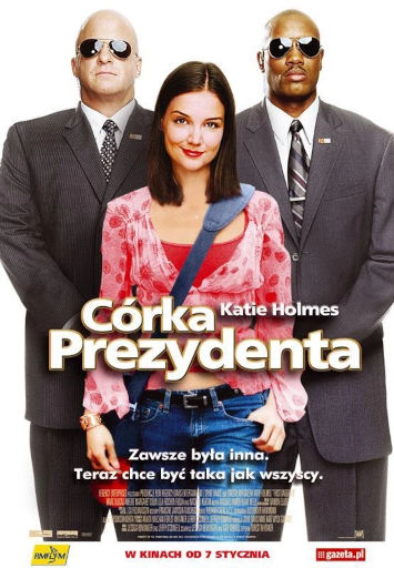 Przód ulotki filmu 'Córka Prezydenta'