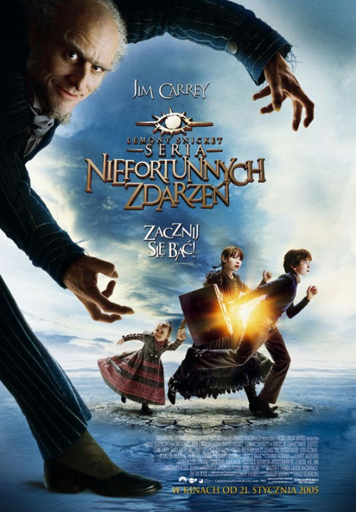 Polski plakat filmu 'Lemony Snicket: Seria Niefortunnych Zdarzeń'