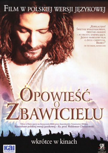 Przód ulotki filmu 'Opowieść O Zbawicielu'