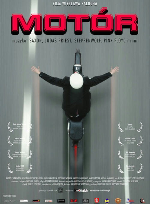 Polski plakat filmu 'Motór'