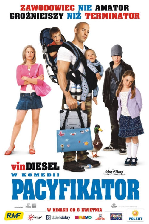 Polski plakat filmu 'Pacyfikator'
