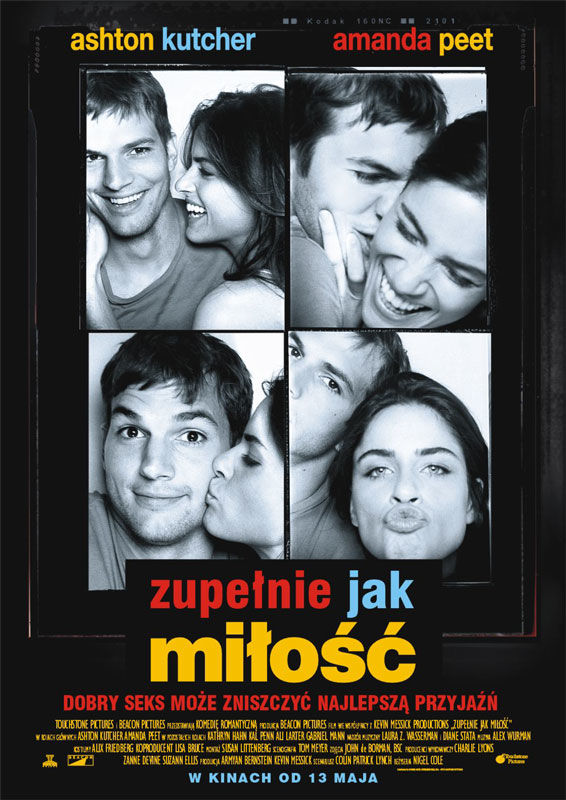 Polski plakat filmu 'Zupełnie Jak Miłość'