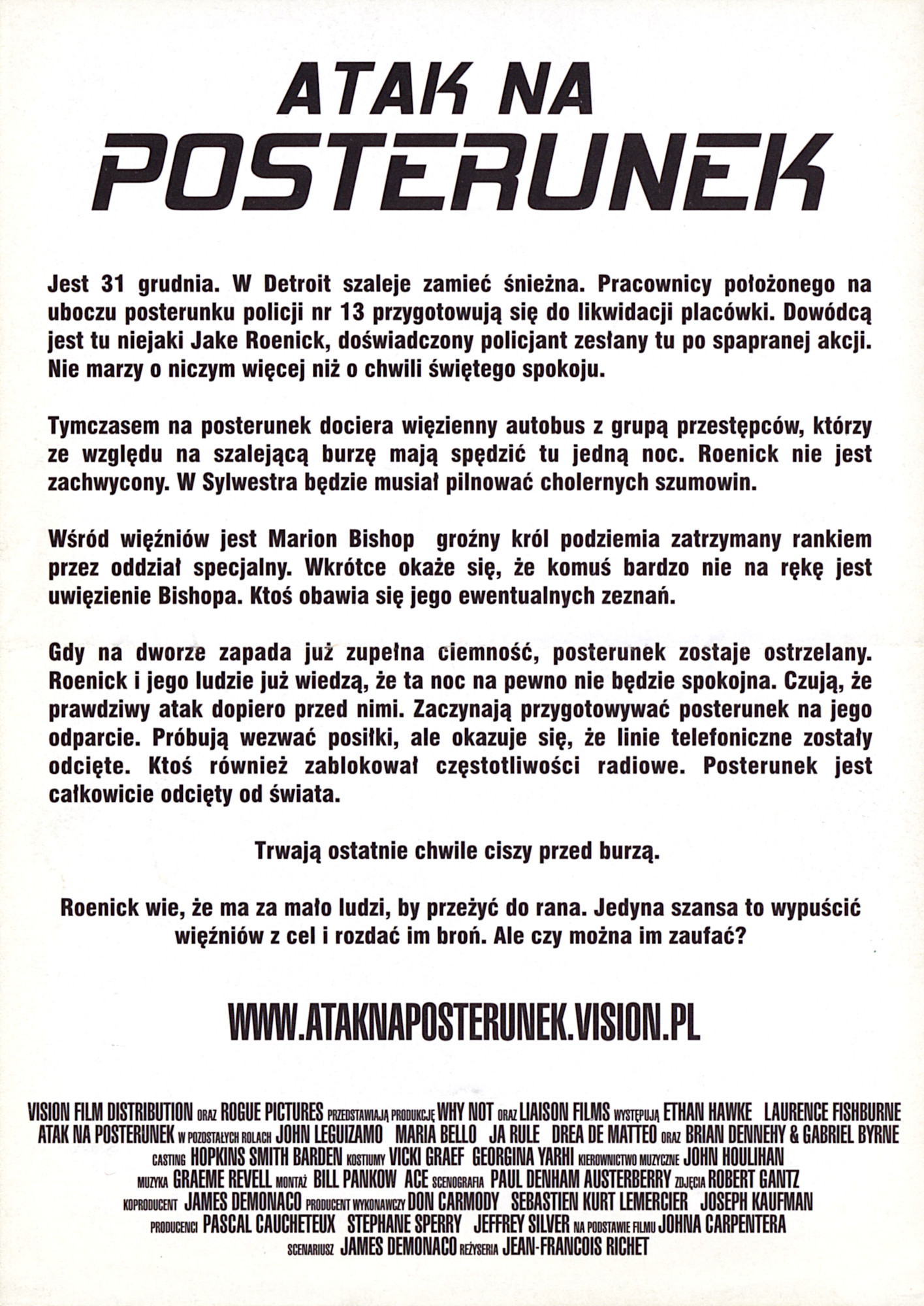 Ulotka filmu ''