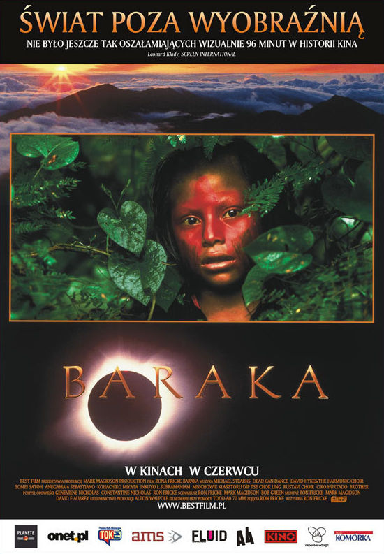Polski plakat filmu 'Baraka'