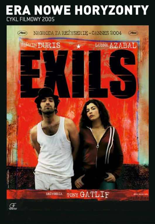 Polski plakat filmu 'Exils'