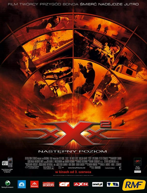 Polski plakat filmu 'xXx 2: Następny Poziom'