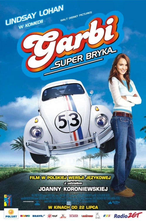 Polski plakat filmu 'Garbi - Super Bryka'