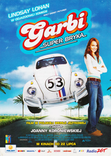 Przód ulotki filmu 'Garbi - Super Bryka'