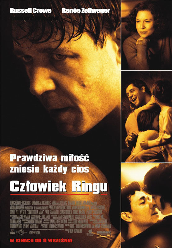 Polski plakat filmu 'Człowiek Ringu'