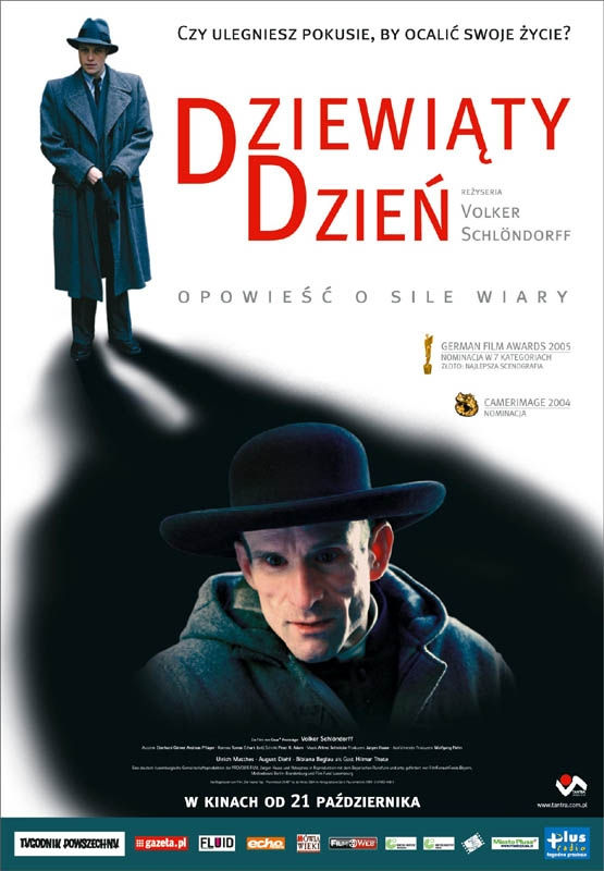 Polski plakat filmu 'Dziewiąty Dzień'