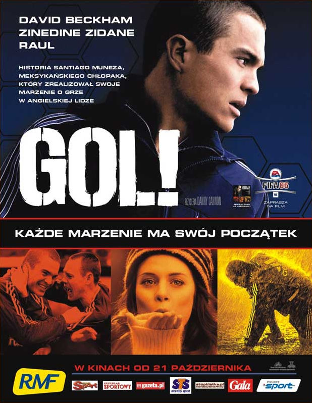 Polski plakat filmu 'Gol!'