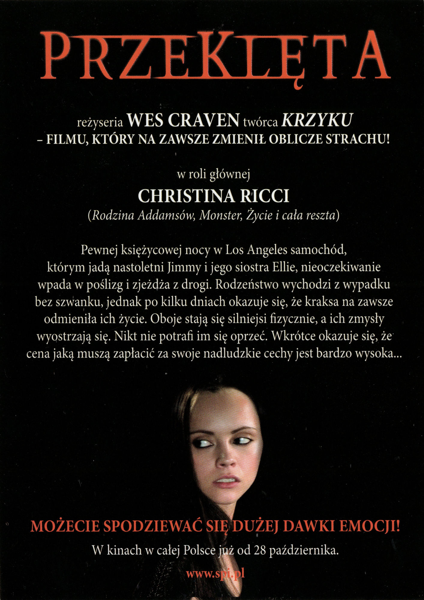 Ulotka filmu ''