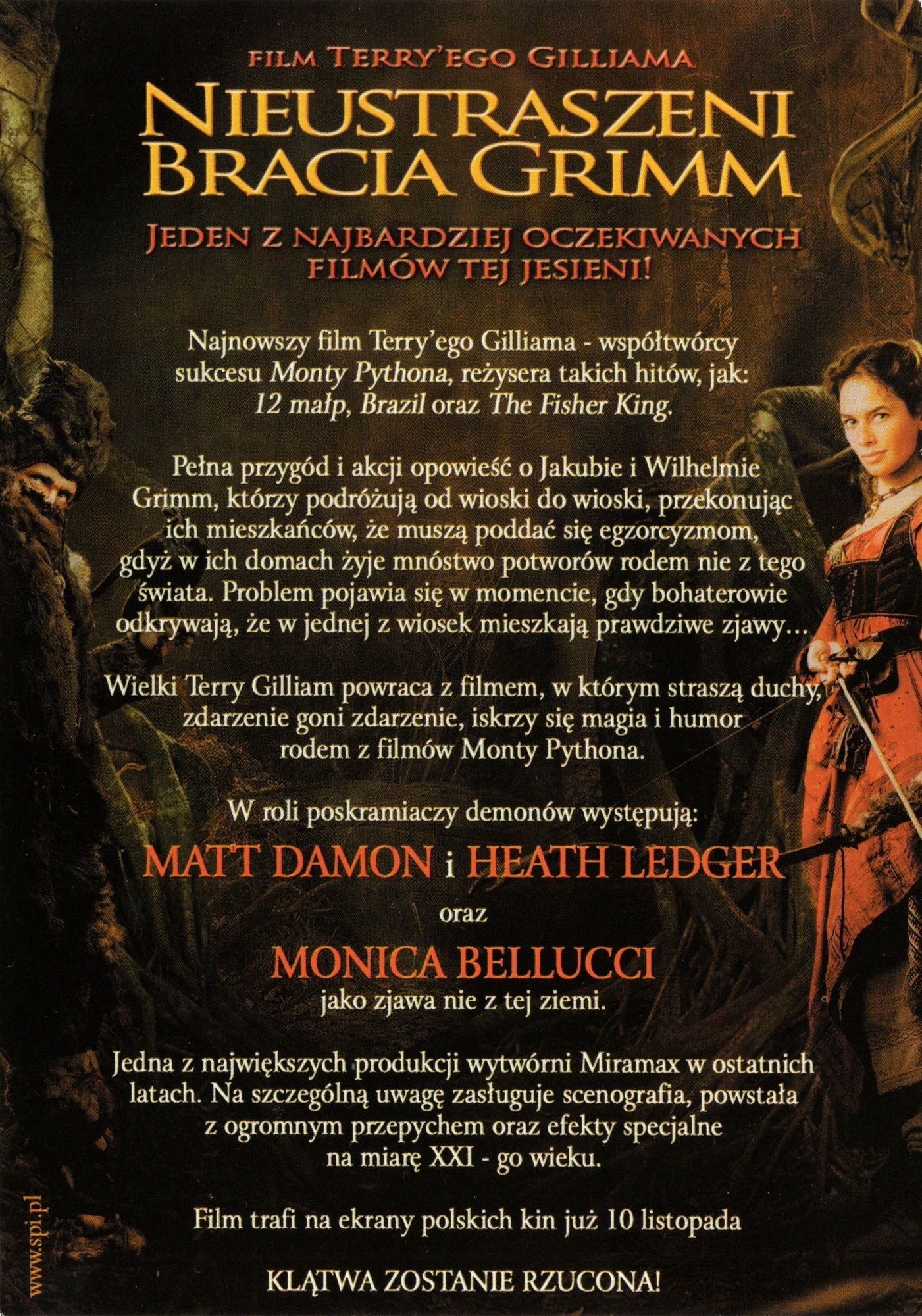 Ulotka filmu ''
