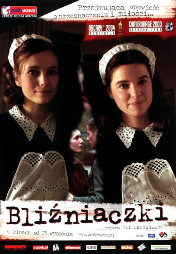 Przód ulotki filmu 'Bliźniaczki'