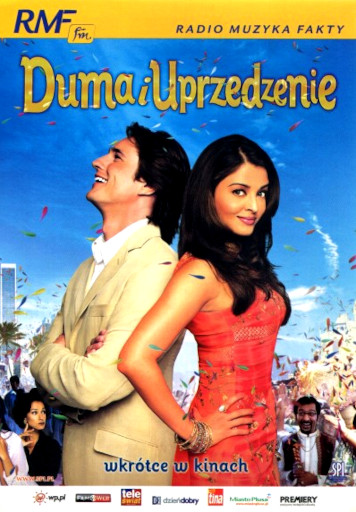 Przód ulotki filmu 'Duma i Uprzedzenie'