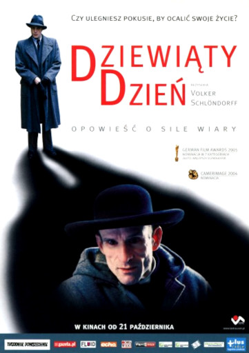 Przód ulotki filmu 'Dziewiąty Dzień'