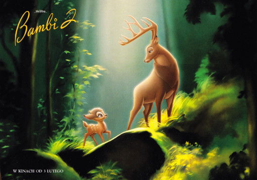 Przód ulotki filmu 'Bambi 2'