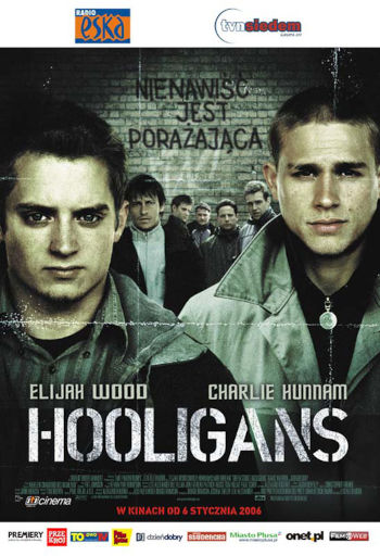 Przód ulotki filmu 'Hooligans'