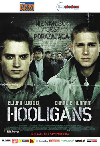 Polski plakat filmu 'Hooligans'